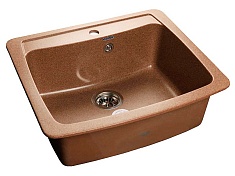 Granfest  Мойка кухонная Standart GF-S605 Терракот